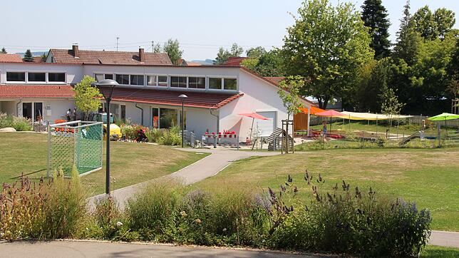 Eine tolle Anlage steht dem Kindergarten in Herdwangen zur Verfügung.