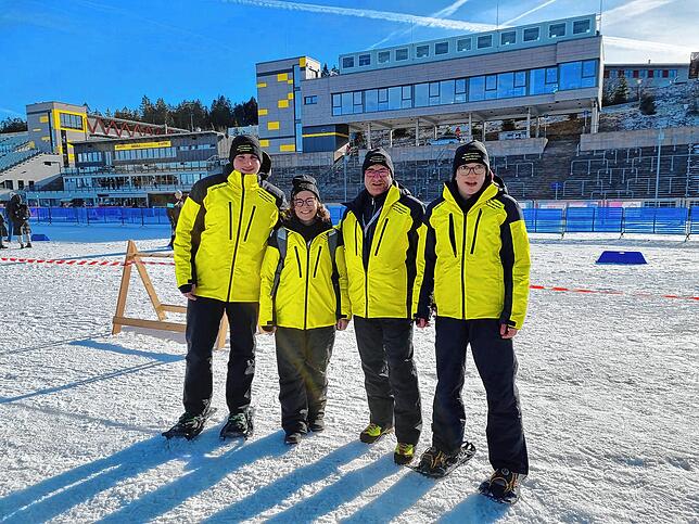 Die Trainer der Mannschaft des Fördervereins Special Olympics Hochrhein.