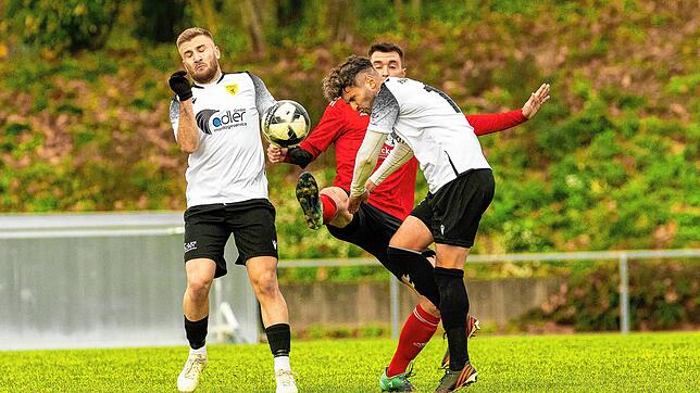 Einsatz gefragt: Alles geben wollen die Spieler des FSV Rheinfelden &ndash; wie hier auf unserem Archivbild Ivan Atlija (links) und ...