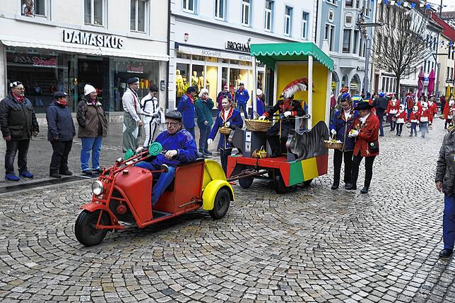 Bild 9: Bilder-Story: So ist die Katzenmusik am Fasnet-Montag in die Stadt einmarschiert