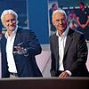 Auch er trauert um Franz Beckenbauer: Rudi Völler im Jahr 2013 mit dem Kaiser