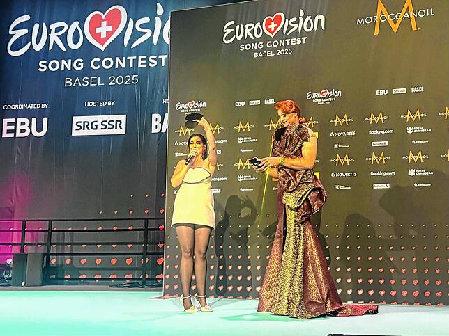 Bild 17: Alle Bilder zur „MET-Gala Europas“ in Basel: So präsentieren sich die ESC-Acts bei der Eröffnungszeremonie
