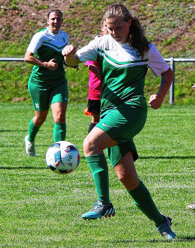 Kantersieg: Laura Rotter, hier ein Archivbild, leitete mit ihrem Treffer den 6:1-Sieg des SV Nollingen gegen den SV Dogern ein.