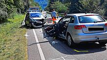 Zu einem schweren Unfall ist es am Freitagmittag auf der B34 zwischen Wallbach und Bad Säckingen gekommen