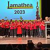 Der Landesamateurtheaterpreis Baden-Württemberg 2023 &bdquo;Lamathea&ldquo; in der Kategorie Mundarttheater geht an den Theaterverein ...