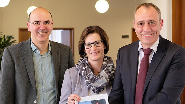 Die Stadtverwaltung legt ein Kulturentwicklungskonzept vor (von links): Thomas Goldschmidt, Sabine Wiggenhauser und Andreas Köster.