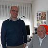 Simeon Gäßler (links) praktiziert ab 1. Juli in der Praxis von Peter Apfelbacher.