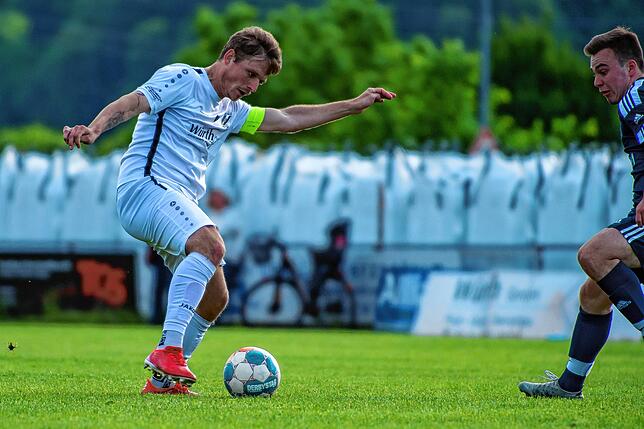 Tor des Tages: Patrick Budde und die Spvgg. Wutöschingen besiegten den SV Waldhaus mit 1:0.