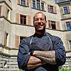 Timo Leibbrand vor Schloss Seeburg in Kreuzlingen. Der gelernte Koch und Restaurant-Geschäftsführer aus Konstanz wird das historische ...
