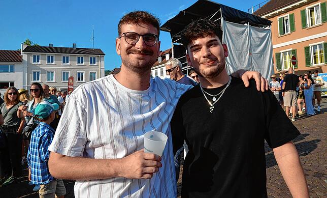 Bild 25: Gute Stimmung beim dritten Konzertabend des Markdorf Open-Air 2025