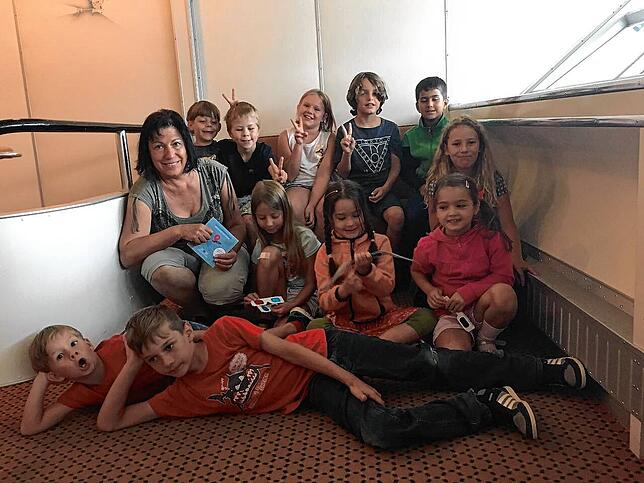 Glückliche Kindergesichter aus dem Sommer 2017: Dass die Salemer Ferienbetreuung Spaß macht, sieht man den Kindern an.