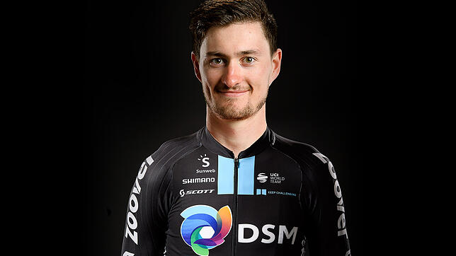 Nach der Arbeit: Der Albbrucker Nico Denz vom Team DSM gönnt sich ab Montag ein paar Wochen Familienurlaub.
