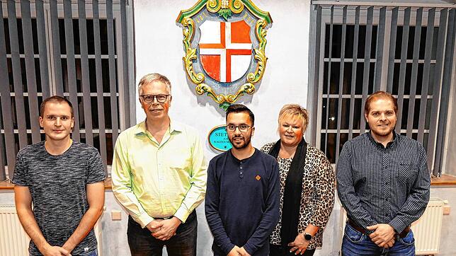 Die künftigen Ortsvorsteher und ihre Stellvertreter (von links): Mathias Unger (Stellvertreter Glashütte), Lothar Löffler (Ortsvorsteher ...