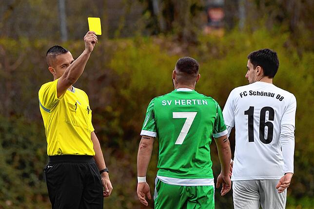 Bild 12: SV Herten setzt sich mit 4:1 gegen FC Schönau durch &ndash; und wir haben Bilder!
