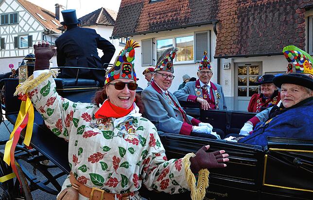 Bild 26: Narrensprung 2025 begeistert viele Narren zur Fasnacht