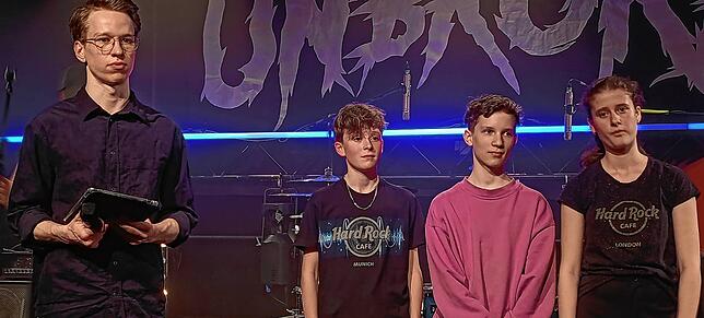 Bild 19: Viel zu hören gab es beim Schüler-Bandcontest in der Lauffenmühle