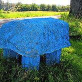 Der „schwebende Himmel“ hat Susanne Hackenbracht ihr Kunstwerk aus Beton genannt.