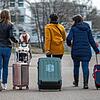 Drei aus der Ukraine stammende Frauen im März 2022 in der Landeserstaufnahmestelle für Flüchtlinge in Ellwangen. Auch in der Region ...