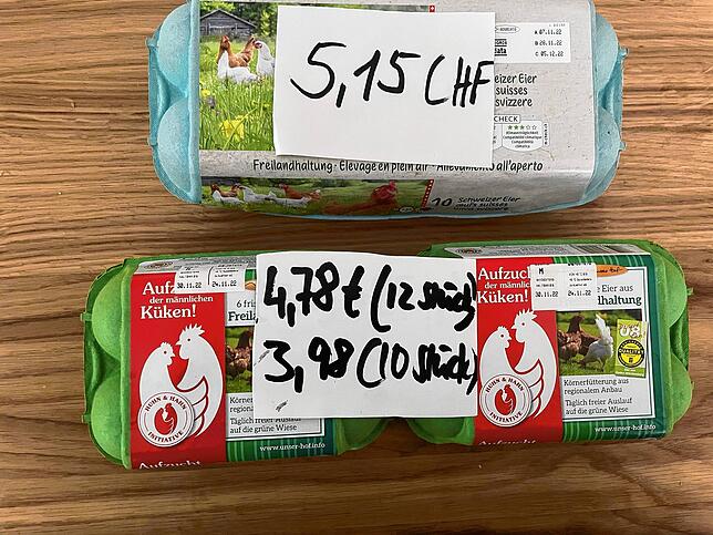 Bild 12: SÜDKURIER-Testkauf Teil II: Preise für Lebensmittel in Deutschland und der Schweiz nähern sich an