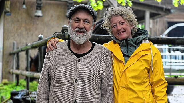 Marcel Preiss und Priska Preiss haben sich mit ihrem Hof im Schweizer Weinfelden einen Traum erfüllt.