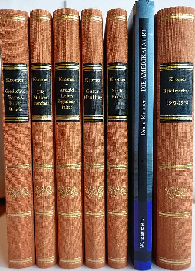 Lesenswert: Die siebenbändige Werkausgabe von Heinrich Ernst Kromer, Edition Isele, Eggingen. Zuletzt erschienen ist der Band ...