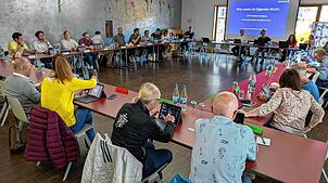Gemeinderatssitzung in der Mensa der Ostbaarschule: Verwaltung und Gemeinderat debattierten hier unter anderem darüber, wie die Auflagen ...