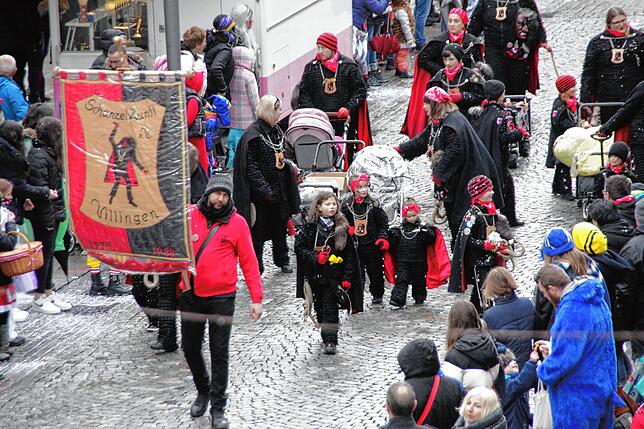 Bild 14: Bilder vom großen Umzug der Narrengesellschaft in Villingen &ndash; von oben (Teil 2)