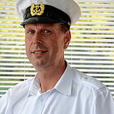 Schiffsführer der MS Waldshut-Tiengen Sven Schießel.