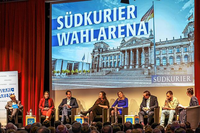 Bild 26: Bundestagswahl 2025: Wahlarena in Radolfzell - alle Bilder