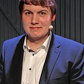 Ein Bild vom Auftritt in der SÜDKURIER-Wahlarena: Niklas Nüßle (Grüne) hat das Direktmandat im Wahlkreis Waldshut geholt.