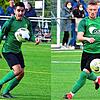 Torjäger-Duo: Tunahan Kocer (links) und Marco Romano steuerten sieben Tore zum 8:2-Kantersieg des SV Herten im Nachholspiel gegen ...