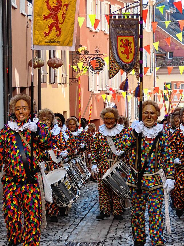 Bild 13: Die schönsten Bilder vom Marsch der Narronen in Laufenburg