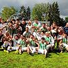 Meisterlicher Jubel bei den Spielern der DJK Villingen. Einen Spieltag vor Saisonende sicherte sich die Mannschaft den Titel in der ...