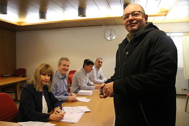 Bild 13: Bilder von der Wahl des Bürgermeisters in Eggingen