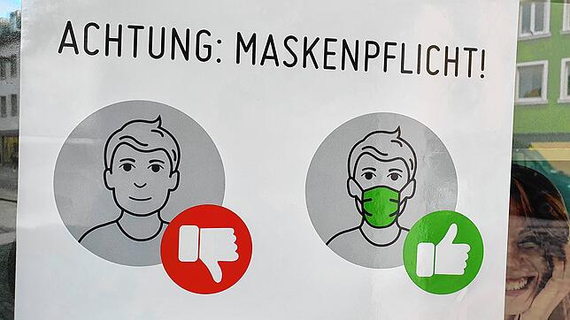 Leicht Entspannung bei den Corona-Zahlen im Kreis, seit zwei Tagen sinkt die Zahl der Infizierten.