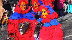 Seit 1975 unverändert ist der Eschach-Schnurri die Symbolfigur der Niedereschacher Narrenzunft (Archivbild). Das 50-jährige Bestehen der ...