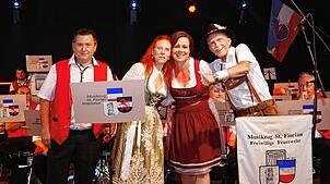 Bild : Waldshuter Chilbi 2025: Volles Haus beim 57. Wunschkonzert des Musikzugs St. Florian - das sind die schönsten Bilder