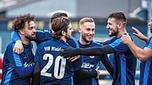 Hoffnung: Das Team des VfB Waldshut will sich in der Rückrunde öfter als im vergangenen Jahr über Tore freuen, um den in der Landesliga ...