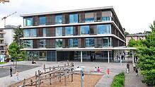 Volles Haus: Ausgelegt war dieses Gebäude der Gemeinschaftsschule Gebhard an der Pestalozzistraße auf vier Parallelklassen, doch ...