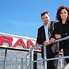 Christian Bücheler, Inhaber des Transport- und Logistikunternehmens Transco, und seine Geschäftsführerin Tania Mel Alvarez (hier eine ...