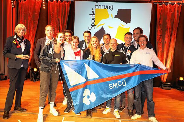 Bild 19: Bilder von den Sportlerehrungen im Kursaal Überlingen