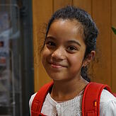 Kavisha De Silva (8) hat zwölf Bücher gelesen. Ihr liebstes Buch war „Paule & Sneakers“.