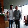 Hasan Sakiz (links) und Simon Sanli sind die neuen Pächter der Café-Gastronomie im ersten Obergeschoss des Proma. Sie wollen im April ...