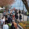 Die Promenade in Überlingen war am Karfreitag in diesem Jahr gut gefühlt. &bdquo;Wir konnten bei den Tagesbesuchern deutlich ...
