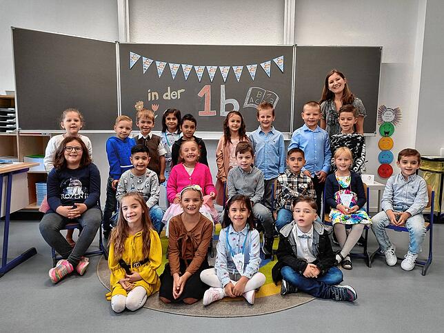 20 Jungen und Mädchen wurden in die Klasse 1b der Johann-Peter-Hebel-Schule in Tiengen eingeschult. Klassenlehrerin ist Filipa Behringer.