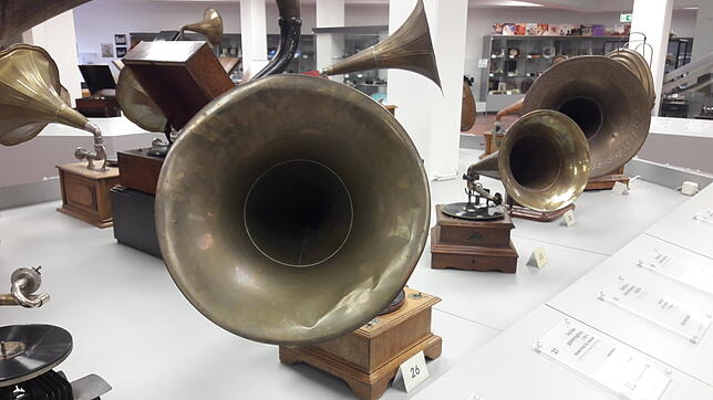 Im Deutschen Phonomuseum in St. Georgen: Hier erwartet Besucher ein Spaziergang durch die Geschichte der Unterhaltungsindustrie. Im Bild ...