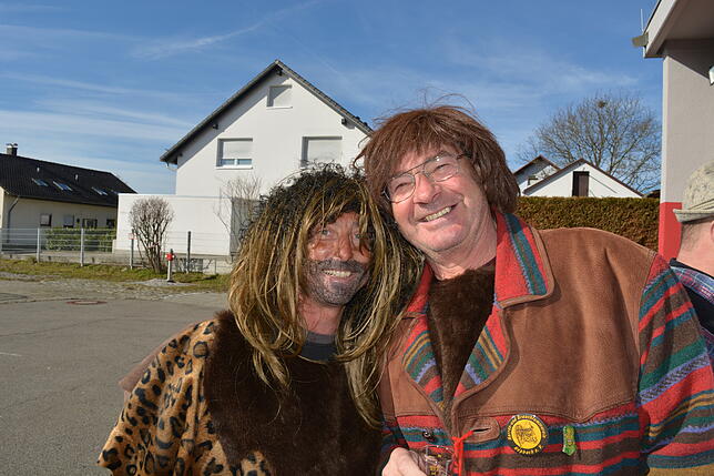 Bild 2: Bilder vom Leimbacher Rathaussturm