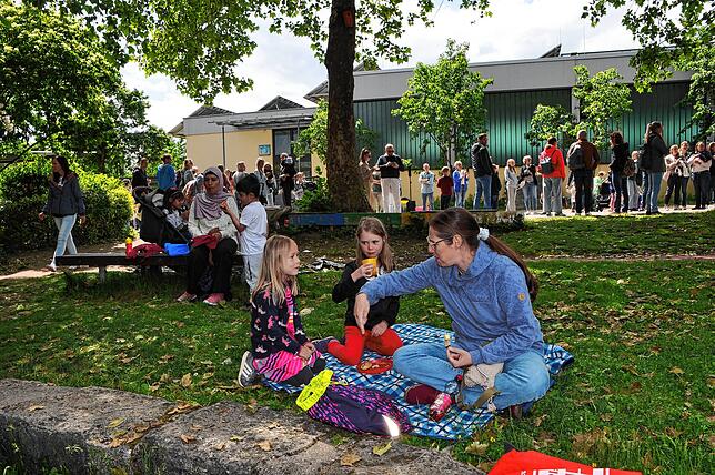 Bild 9: Bilder vom Sponsorenlauf der Grundschule Leimbach