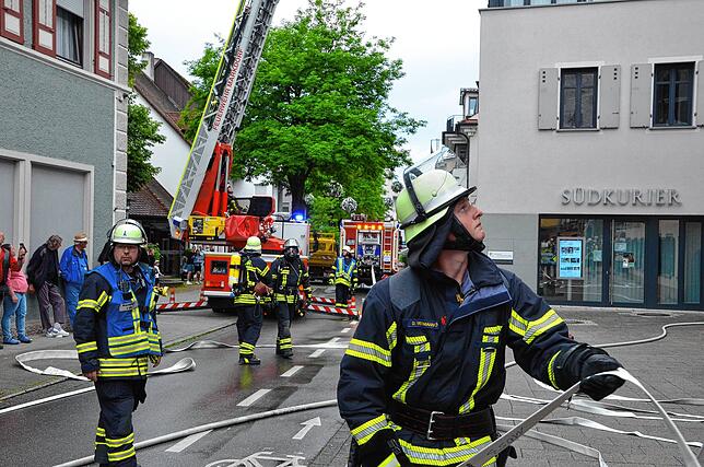 Bild 42: Bilder der Hauptübung der Freiwilligen Feuerwehr Markdorf – Teil 1