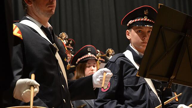 Der Spielmanns- und Fanfarenzug der Feuerwehr feiert sein 60-jähriges Bestehen. Bild: Jörg Büsche